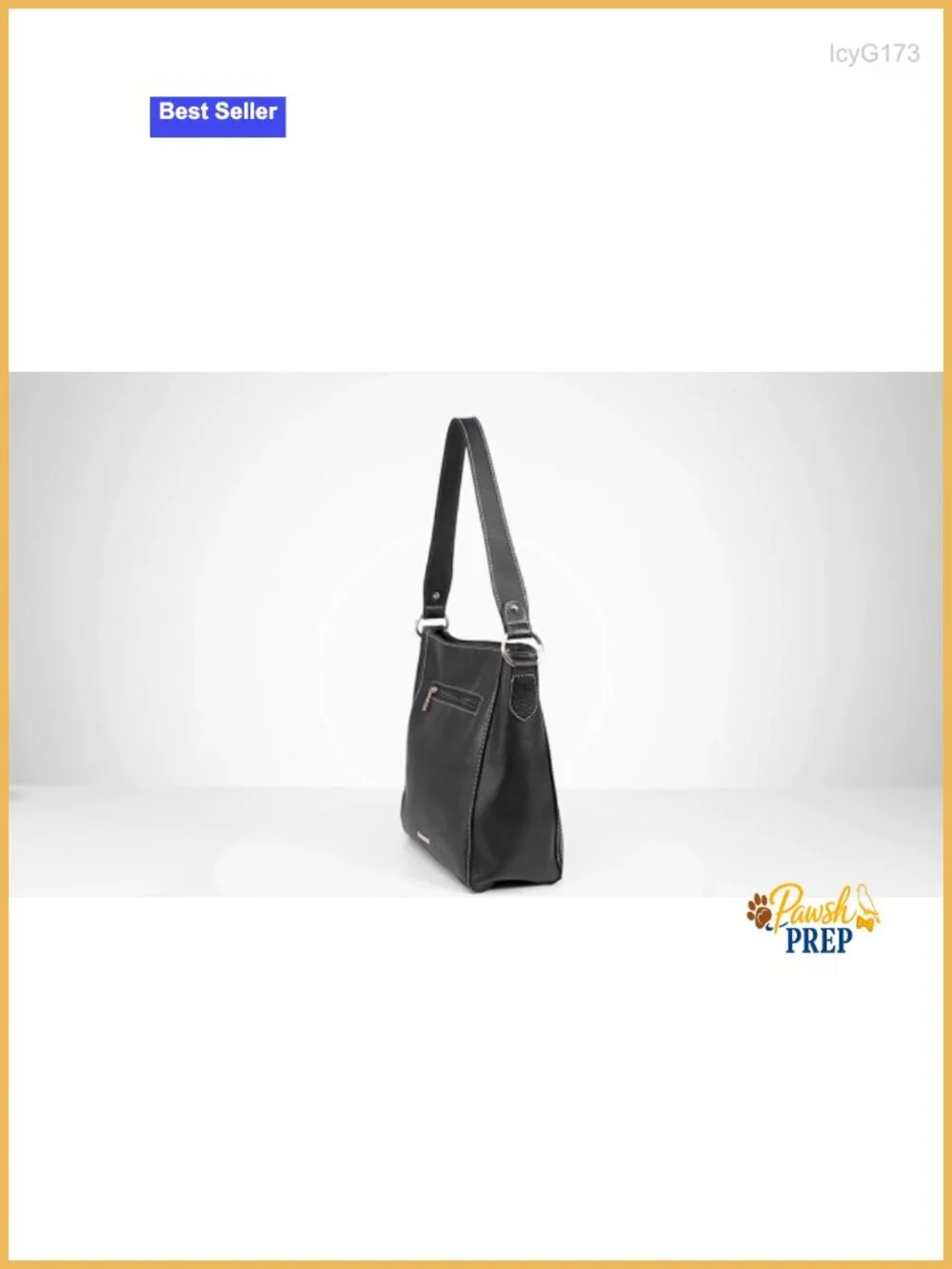 Trendy Soft Faux Leather Hobo Shoulder Bag with Zipper